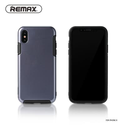 Serui Series Skal till iPhone X/Xs Hårdplast TPU Blå