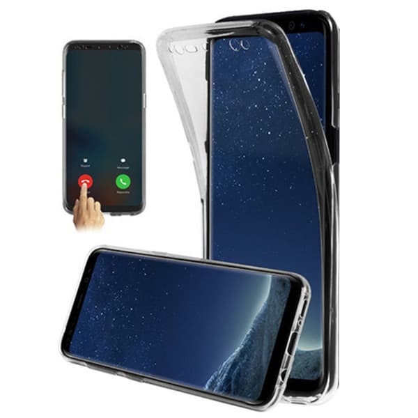 Robust Dubbelsidigt Silikonskal - iPhone 11 Pro Max Svart Svart