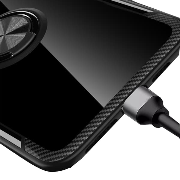 iPhone 11 Pro - Smidigt Smart Skal med Ringhållare (LEMAN)