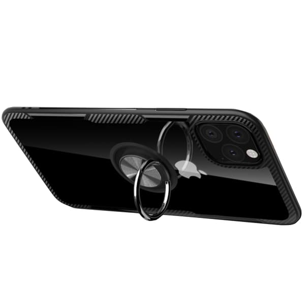 iPhone 11 Pro Max - Stilrent Skal med Ringhållare