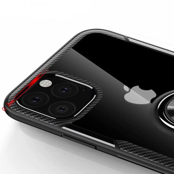 iPhone 11 Pro Max - Stilrent Skal med Ringhållare