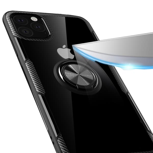 iPhone 11 Pro Max - Stilrent Skal med Ringhållare
