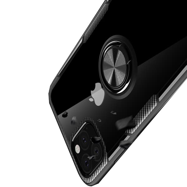 iPhone 11 Pro Max - Stilrent Skal med Ringhållare