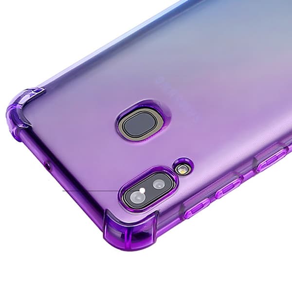 Slittåligt Air-Bag Floveme Silikonskal - Samsung Galaxy A20E