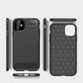 Miniatyrbild 3 av 11: SKALO iPhone 11 Armor Carbon Stöttåligt TPU-skal