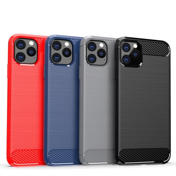 SKALO iPhone 11 Pro Armor Carbon Stöttåligt TPU-skal