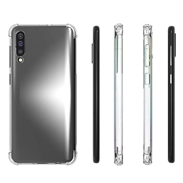 Samsung Galaxy A70 - Genomtänkt Stötdämpande Silikonskal