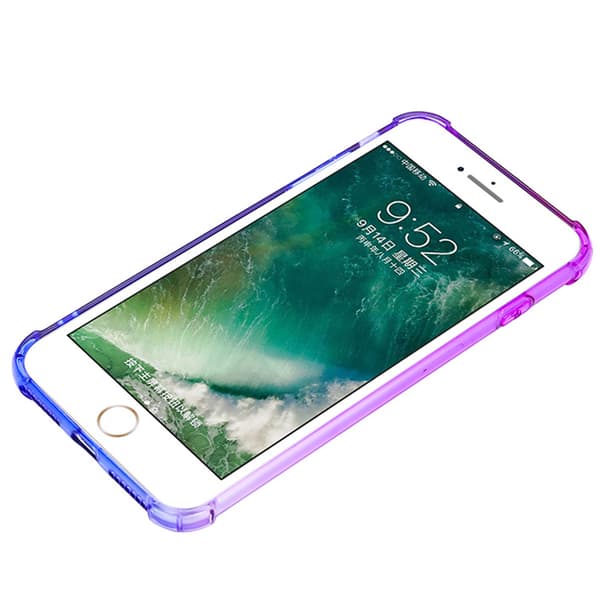 iPhone 8 Plus - Skyddande Floveme Silikonskal