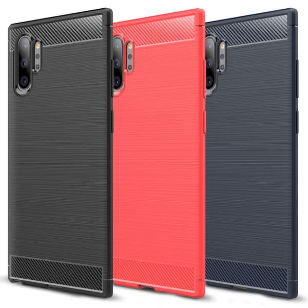 Stöttåligt Armor Carbon TPU-skal Samsung Note 10 Plus