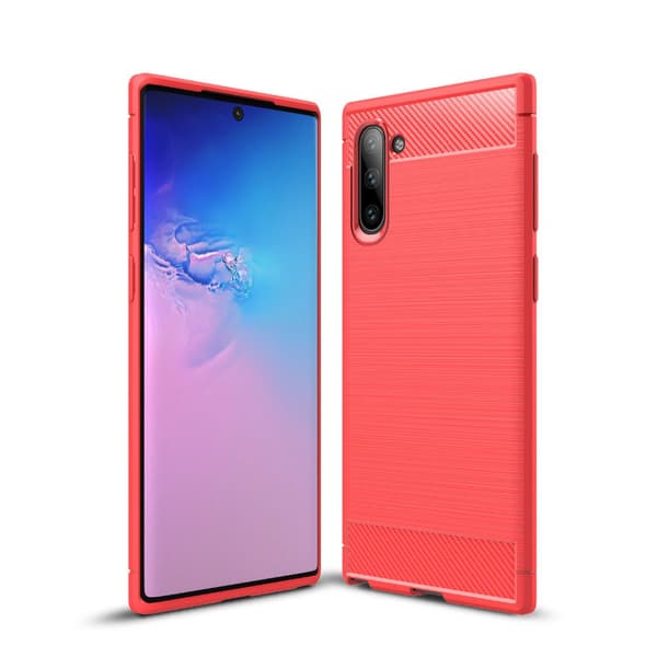 Stöttåligt Armor Carbon TPU-skal Samsung Note 10