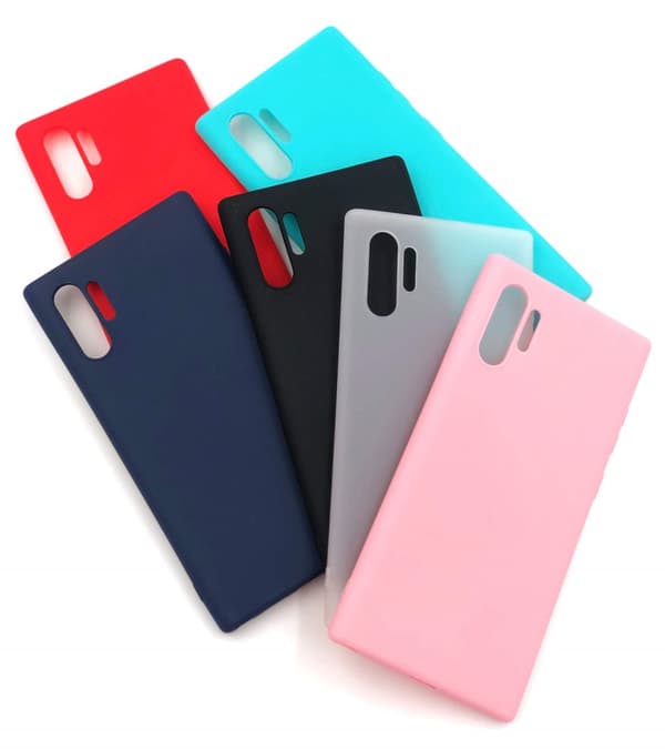 Samsung Note 10 PLUS Ultratunn Silikonskal