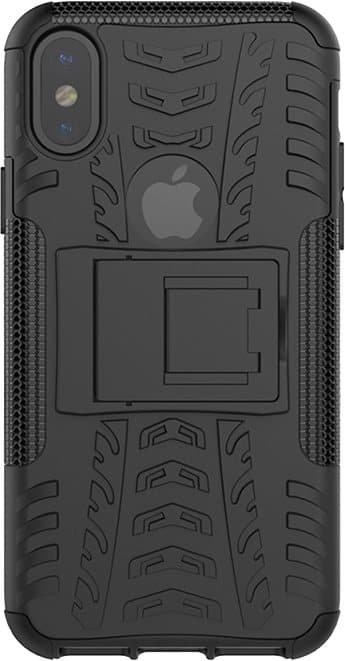Dazzler Case for iPhone X, shockproof, thermal grooves, black