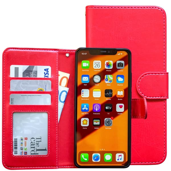 iPhone 11 - PU Leather Wallet Case