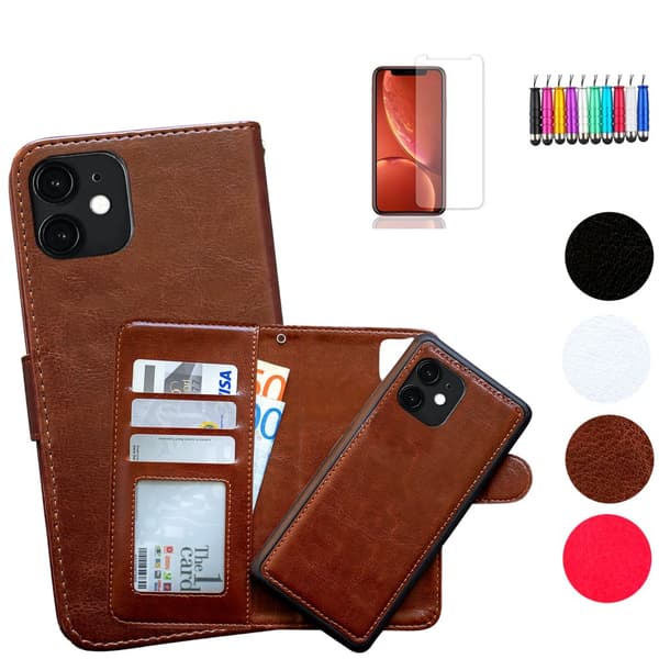 iPhone 11 - PU Leather Wallet Case