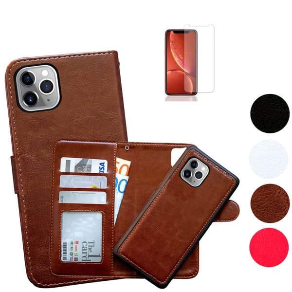 iPhone 11 Pro Max - PU Leather Wallet Case