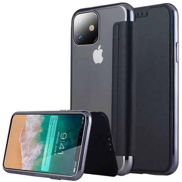 SKALO iPhone 11 Pro Max Flip Cover TPU Ultratyndt