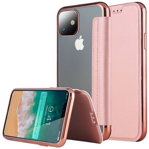SKALO iPhone 11 Pro Max Flip Cover TPU Ultratyndt