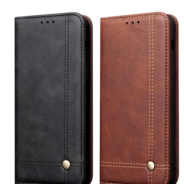 iPhone 11 - Stilrent Vintage Plånboksfodral (LEMAN)
