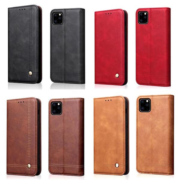 iPhone 11 - Stilrent Vintage Plånboksfodral (LEMAN)