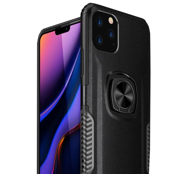 iPhone 11 - Praktiskt Leman Skal med Ringhållare