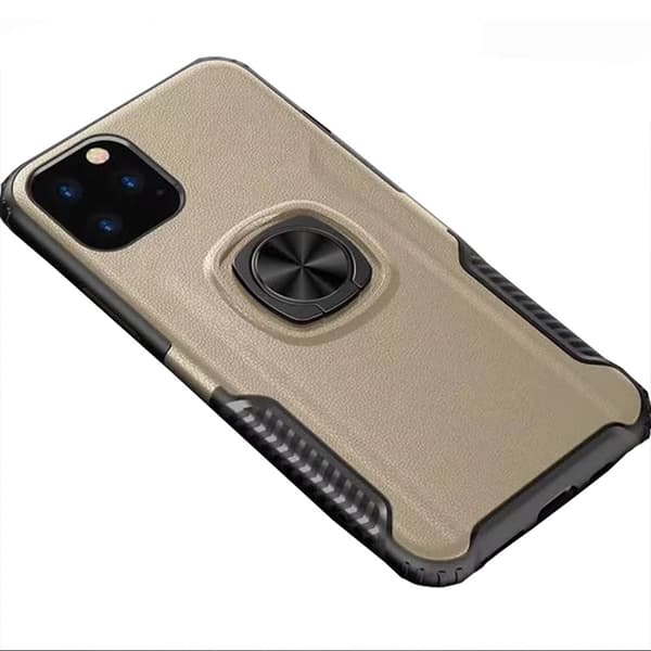 iPhone 11 Pro Max - Elegant Leman Skal med Ringh�llare