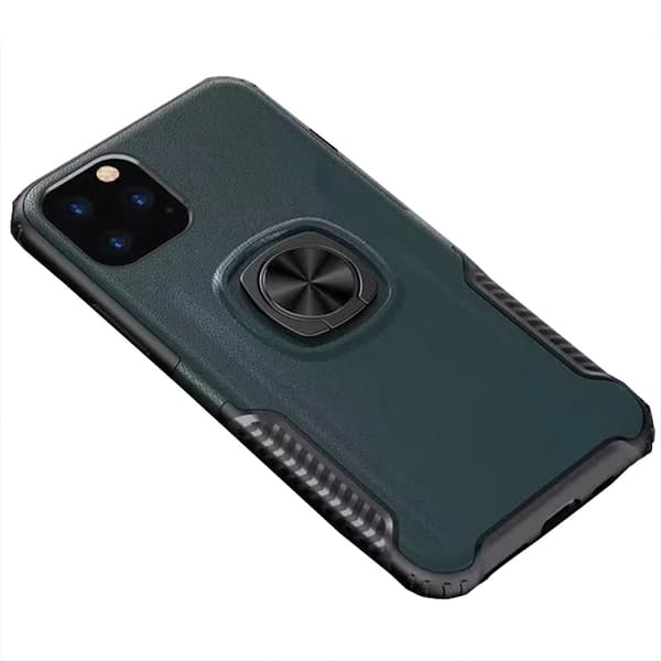 iPhone 11 Pro Max - Elegant Leman Skal med Ringh�llare