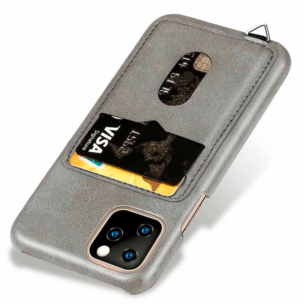 Slitt�ligt Leman Skal med Korth�llare - iPhone 11 Pro