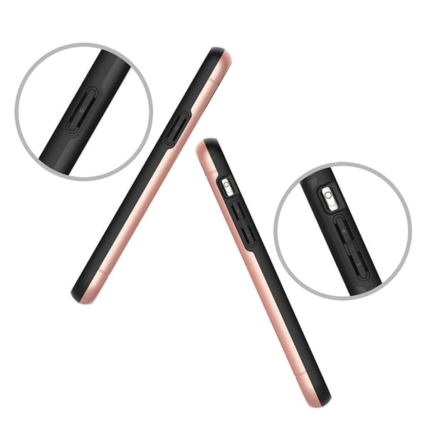 iPhone 11 Pro Max - Elegant Shockproof Skal med Korthållare