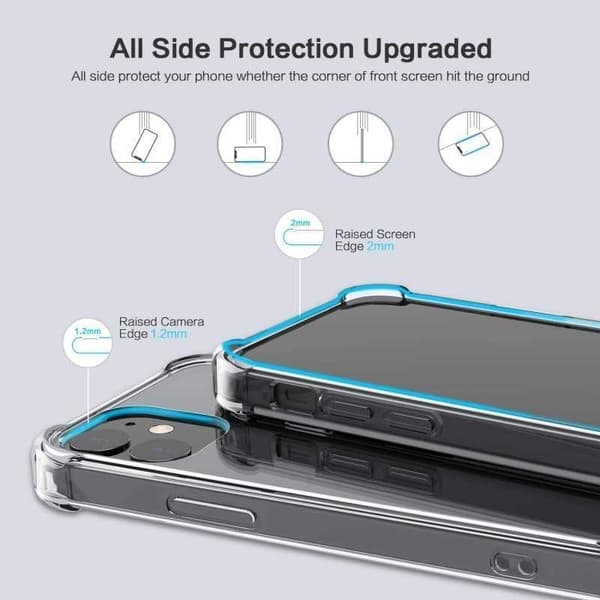 iPhone 11 Pro Max Stöttåligt Skal med Förstärkta Hörn