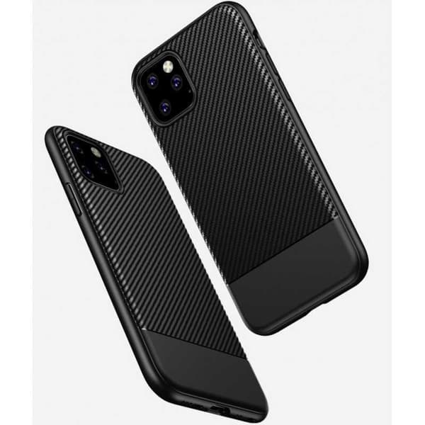 iPhone 11 Pro Max Stødsikkert mobilcover i fuld kulstof