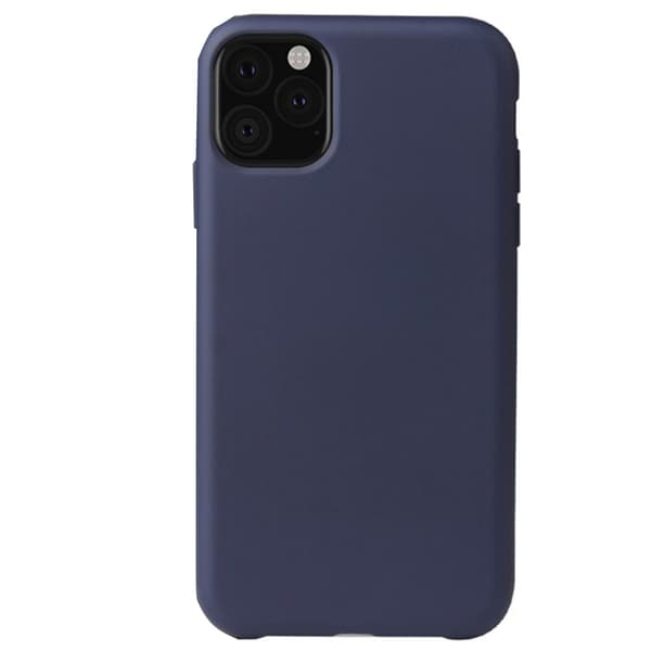 Stilrent Slittåligt Silikonskal - iPhone 11 Pro Max Mörkblå Mörkblå