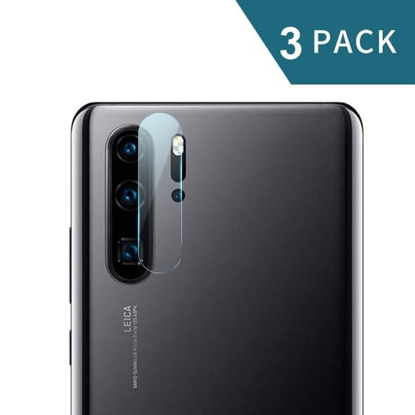 3 Pack Huawei P30 Pro Bak kamera Skärmskydd Härdat glas