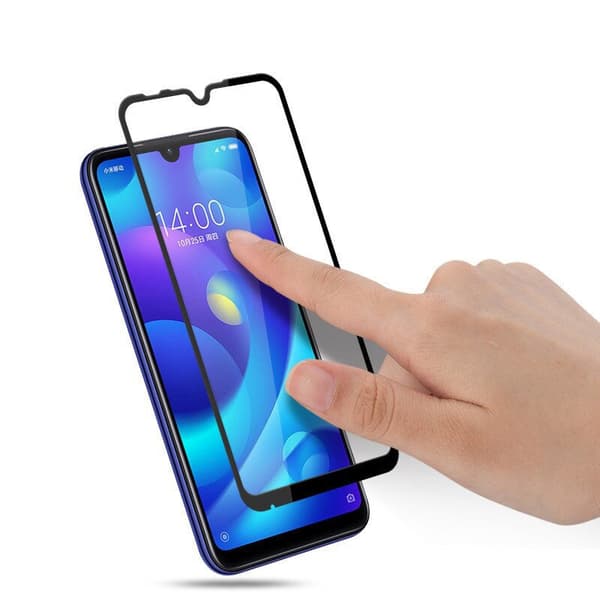 Heltäckande Härdat Glas till Xiaomi Redmi Note 7 - Svart