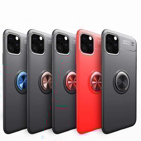 iPhone 11 Pro - Robust Skyddsskal med Ringhållare