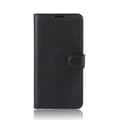 Miniatyrbillede 2 af 5: Samsung Galaxy Xcover 4/4S Plånboksetui Kortholder Stativ Litchi Sort