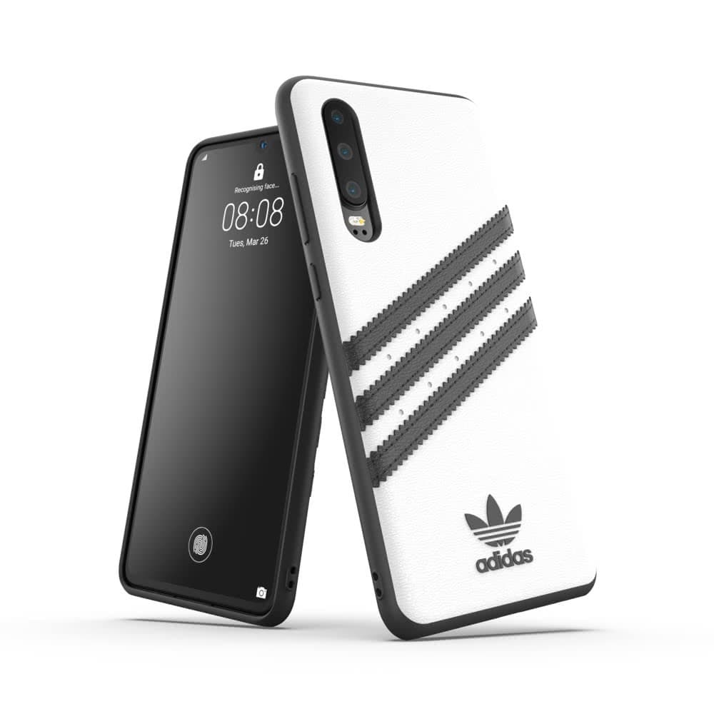 Adidas Huawei P30 Skal OR Moulded Case PU FW19 Vit Svart