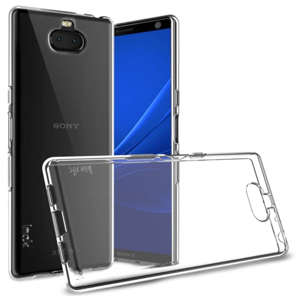 Sony Xperia 10 Plus Suojakuori UX-5 Series TPU-materiaali-materiaali Kirkas