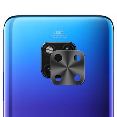 Huawei Mate 20 Pro Kameran linssinsuojus Metalli Musta