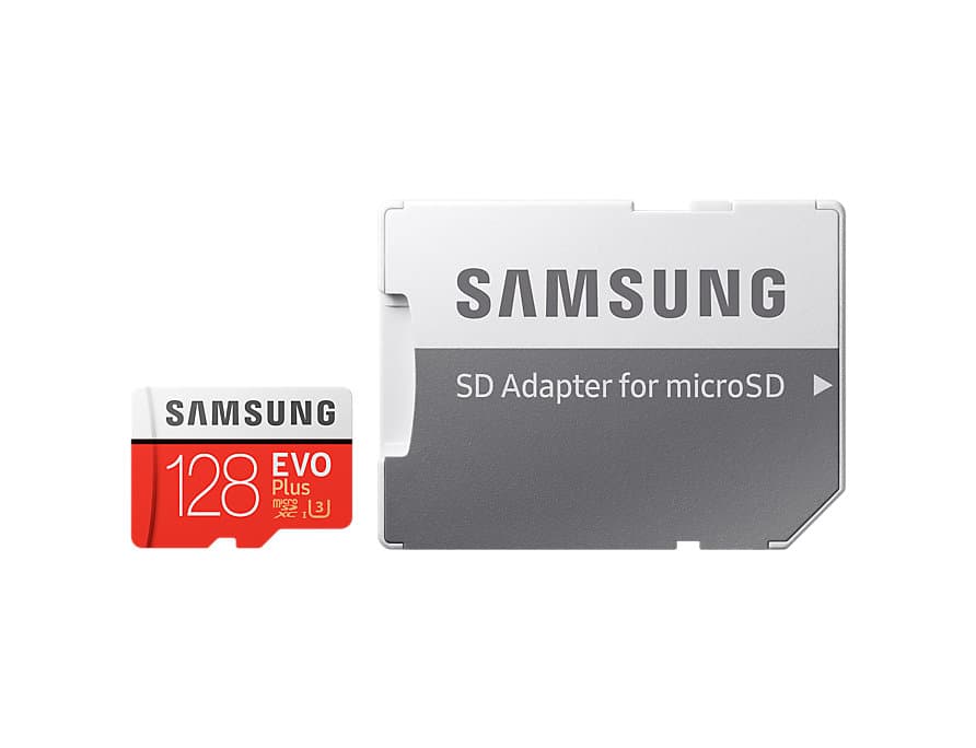 EVO Plus 128GB microSD Card + SD Adapterit