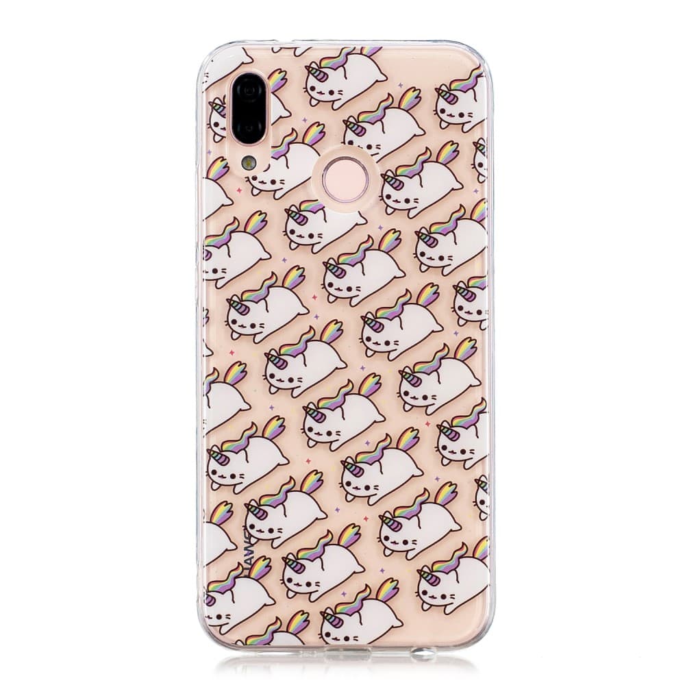 Huawei P20 Lite Suojakuori TPU-materiaali-materiaali Motiv Caticorns