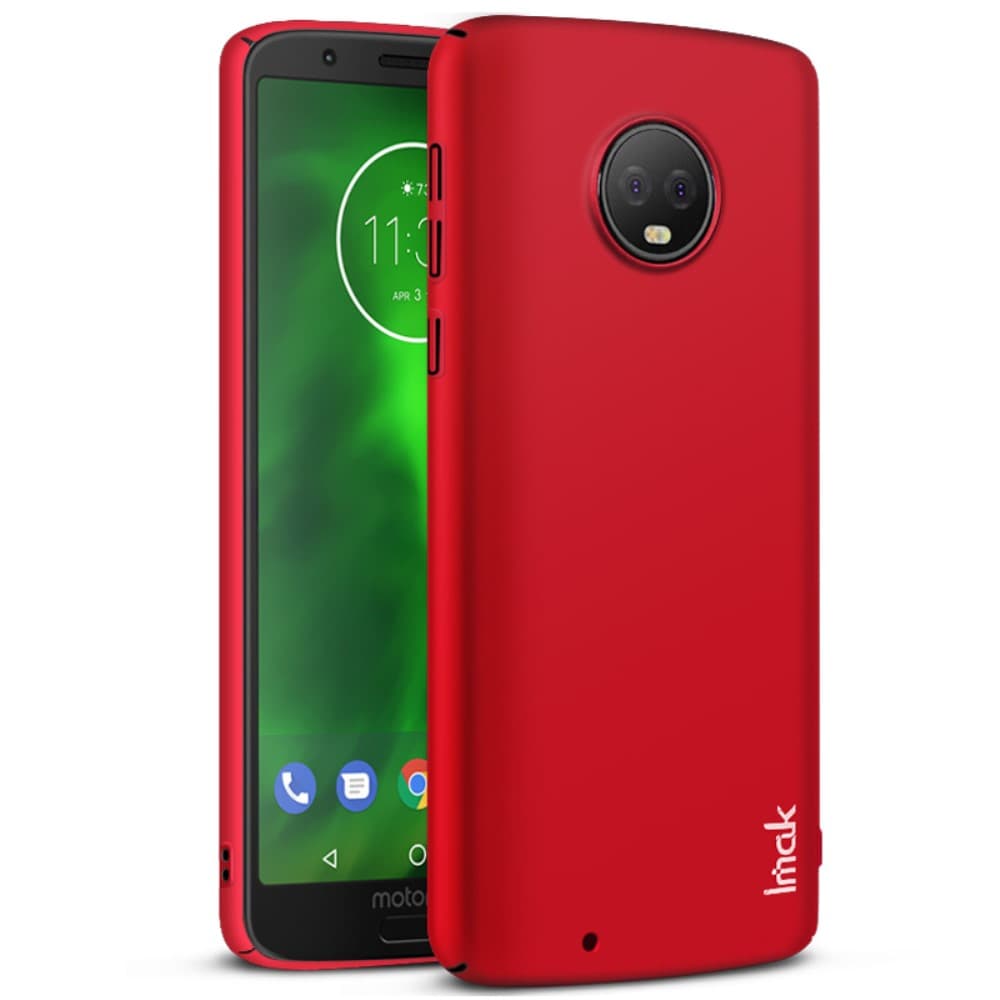 Jazz Slim Suojakuori till Motorola Moto G6 Kovamuovi Punainen