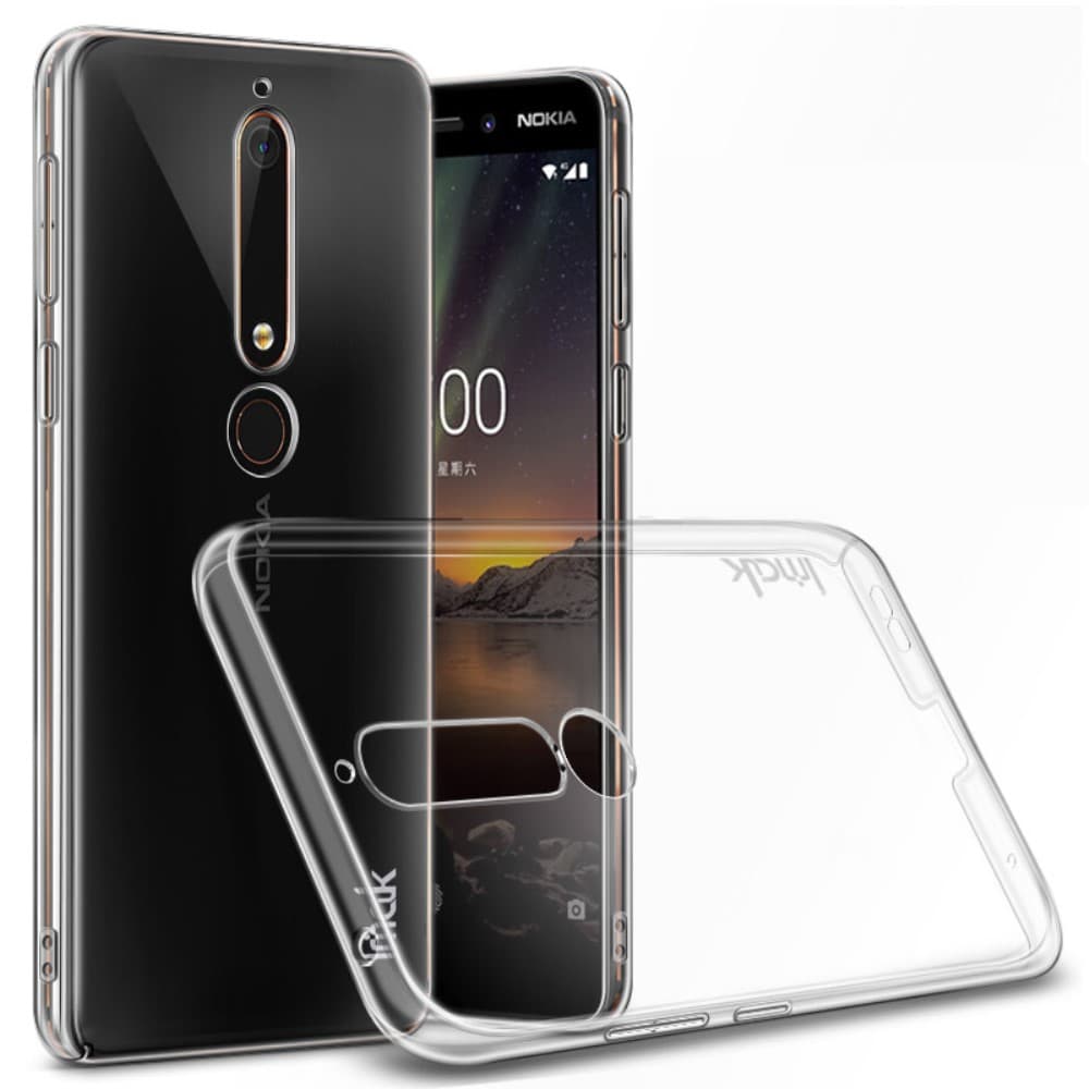 Crystal Case II till Nokia 6 2018 Suojakuori Kovamuovi Kirkas