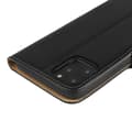 Miniatyrbillede 11 af 11: Til iPhone 11 Split Læder Pung Standetui - Sort