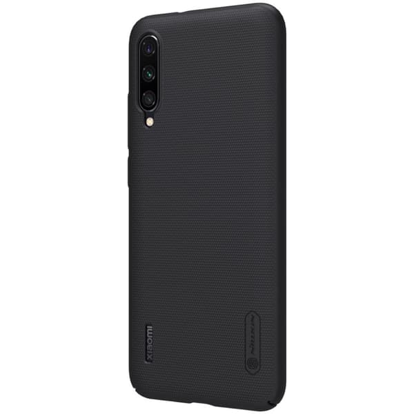 NILLKIN Frostet Hårdt Plastiketui til Xiaomi Mi A3 - Sort