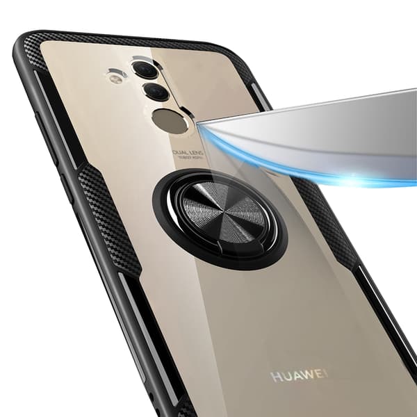 Huawei Mate 20 Lite - Professionellt Skal med Ringhållare