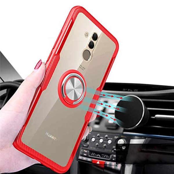 Huawei Mate 20 Lite - Professionellt Skal med Ringhållare