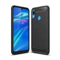 Miniatyrbild 1 av 2: Huawei Y7 2019 Karbon fiber Texture Skal - Svart