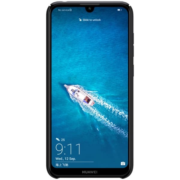 NILLKIN Huawei Y7 2019 Frostat skal hårt - Svart