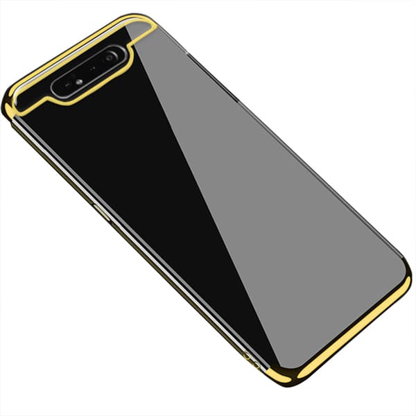 Genomtänkt Slittåligt Silikonskal - Samsung Galaxy A80