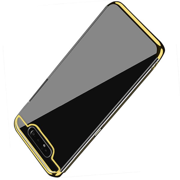 Genomtänkt Slittåligt Silikonskal - Samsung Galaxy A80